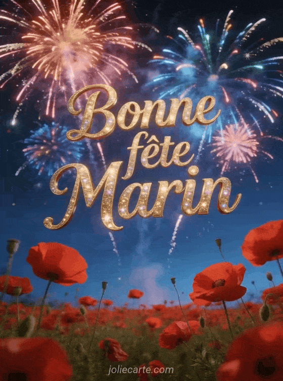 Bonne fête Marin - Bonne fete marin gratuit