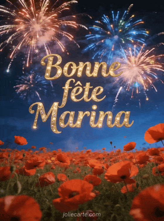 Bonne fête Marina - Marina bonne fete image