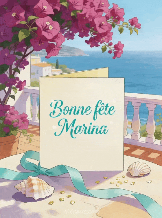Bonne fête Marina - Bonne fete marina fille