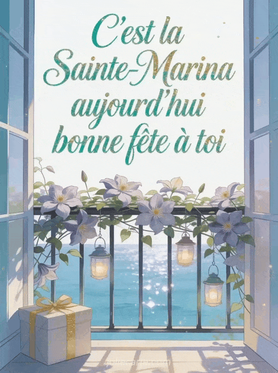 Bonne fête Marina - Bonne fete ste marina