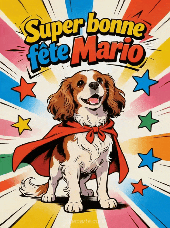 Bonne fête Mario - Bonne fete mario drole