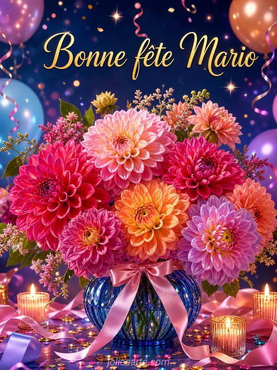Carte bonne fĂȘte Mario