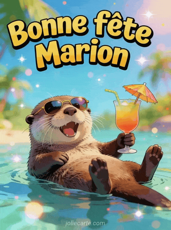 Bonne fête Marion - Marion image bonne fete