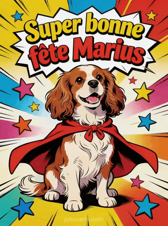 Bonne fête Marius - Bonne fete marius drole