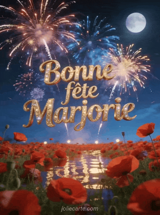 Bonne fête Marjorie - Marjorie bonne fete image
