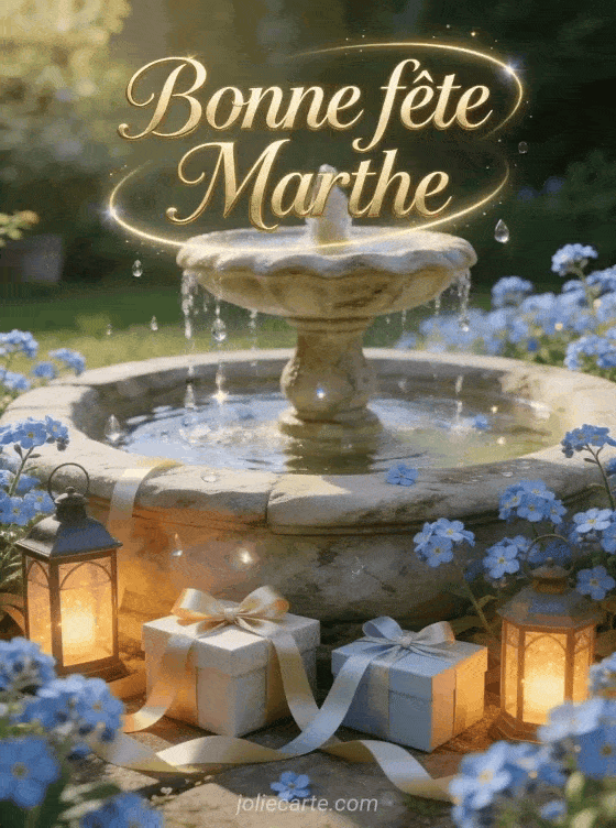 Bonne fête Marthe - Fete ste marthe