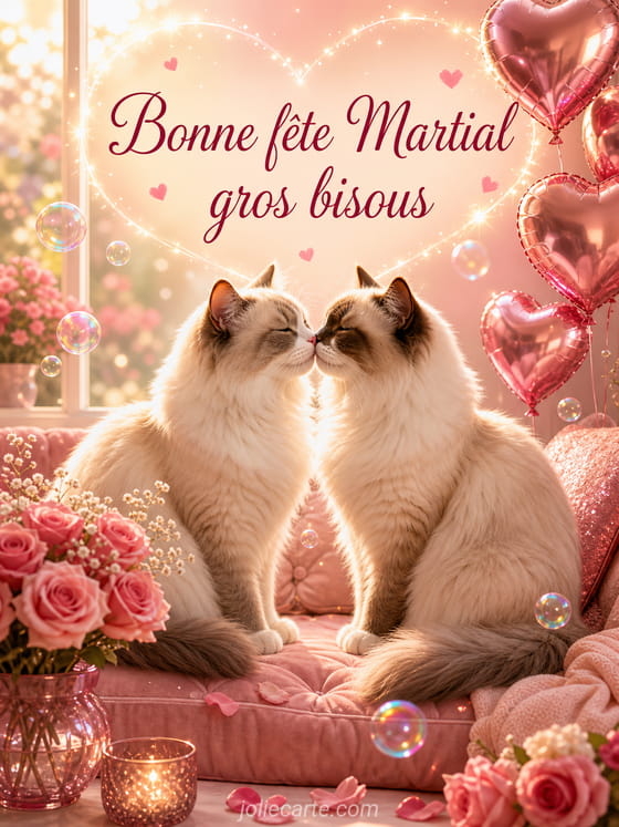 Carte bonne fĂȘte Martial