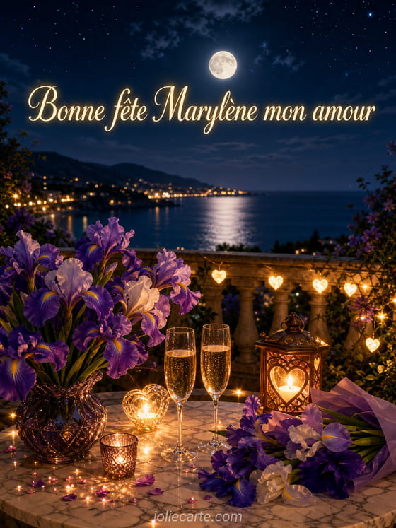 Carte bonne fĂȘte MarylĂšne