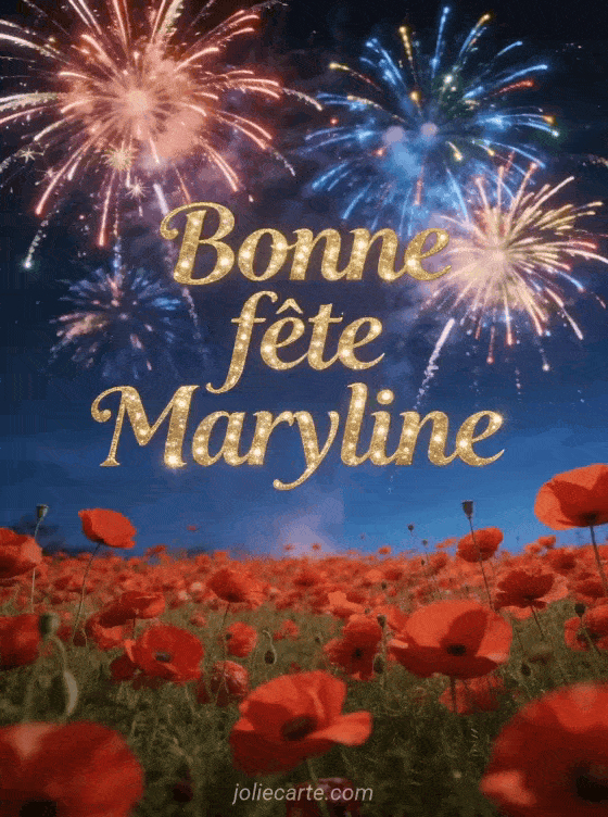 Bonne fête Maryline - Maryline bonne fete image