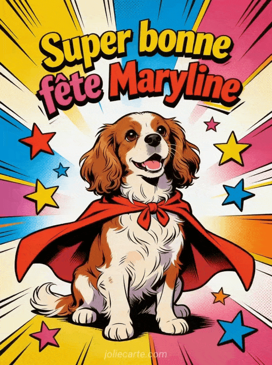 Bonne fête Maryline - Maryline gif bonne fete gratuit