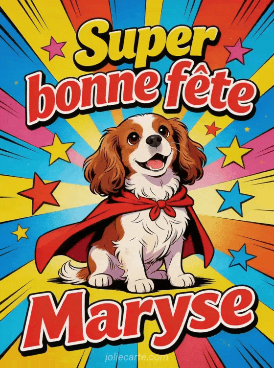Bonne fête Maryse - Maryse gif bonne fete gratuit