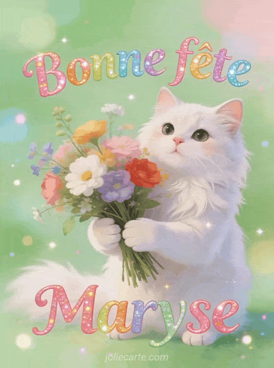 Bonne fête Maryse - Maryse gif bonne fete