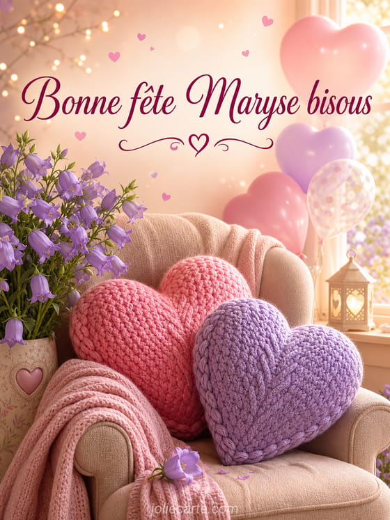 Carte bonne fête Maryse