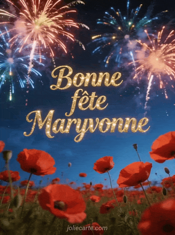 Bonne fête Maryvonne - Maryvonne bonne fete image