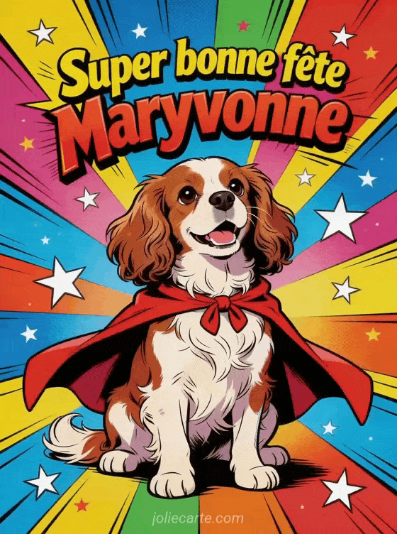 Bonne fête Maryvonne - Maryvonne gif bonne fete gratuit