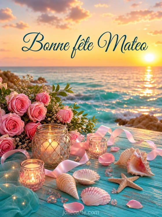 Carte bonne fĂȘte Mateo