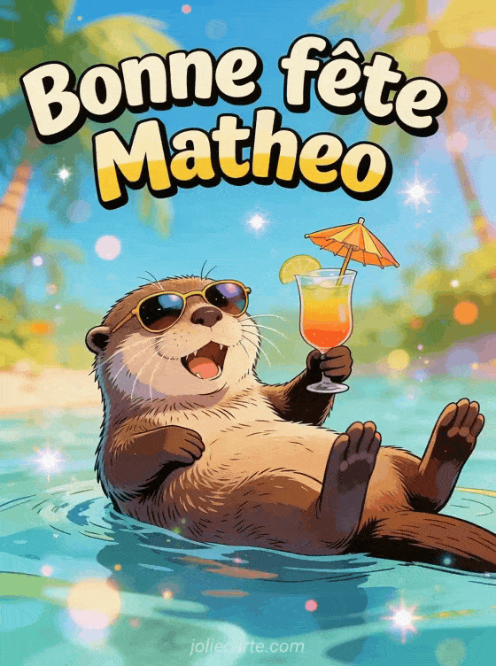 Bonne fête Matheo - Matheo image bonne fete