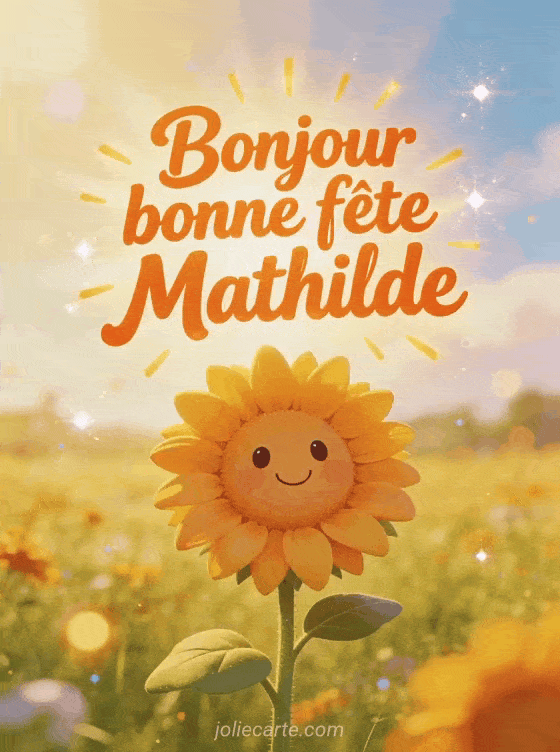 Bonne fête Mathilde - Mathilde image de bonne fete gratuite