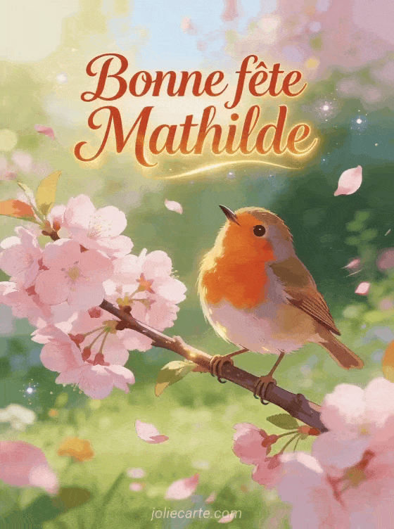 Bonne fête Mathilde - Mathilde image bonne fete gratuite