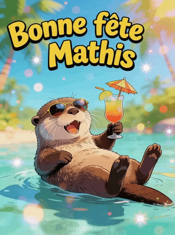 Bonne fête Mathis - Mathis image bonne fete