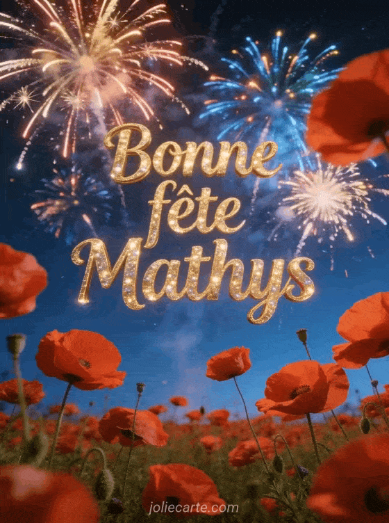 Bonne fête Mathys - Bonne fete mathys gratuit