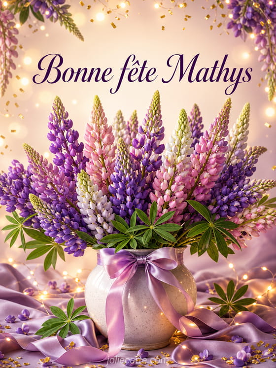 Carte bonne fĂȘte Mathys