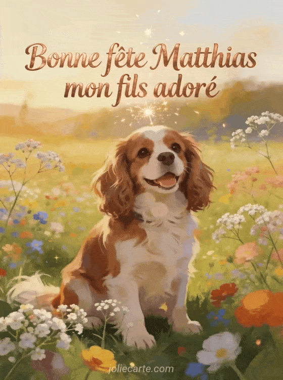 Bonne fête Matthias - Bonne fete matthias mon fils
