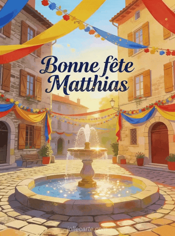 Bonne fête Matthias - Fete saint matthias