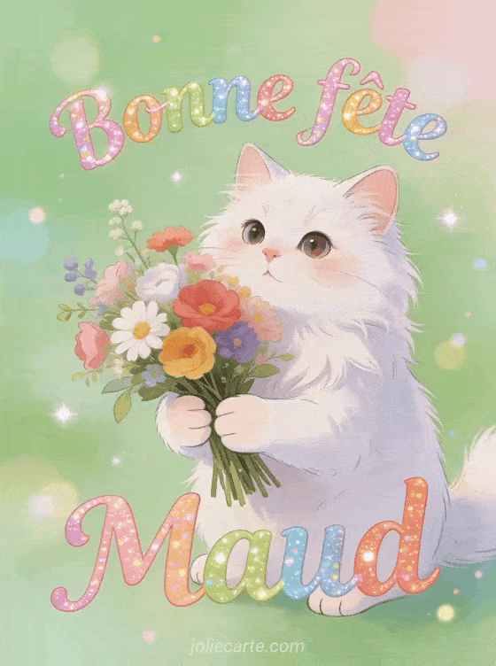 Bonne fête Maud - Maud gif bonne fete