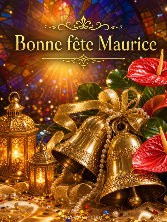 Carte bonne fête Maurice