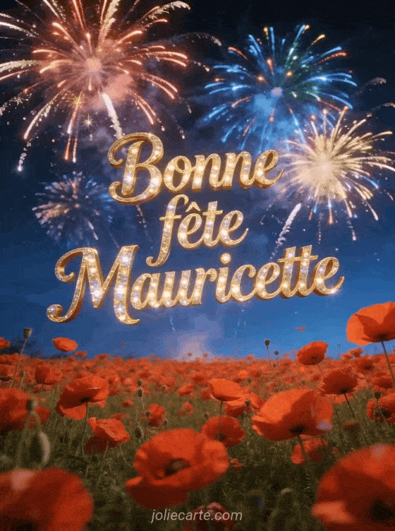 Bonne fête Mauricette - Mauricette bonne fete image