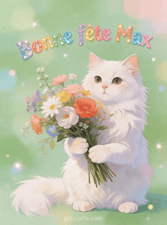 Bonne fête Max - Max gif bonne fete