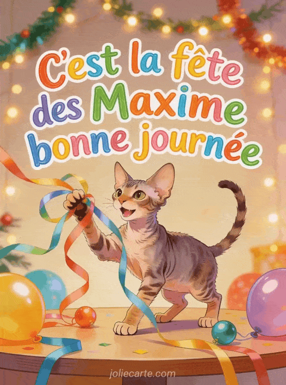 Bonne fête Maxime - Fete st maxime