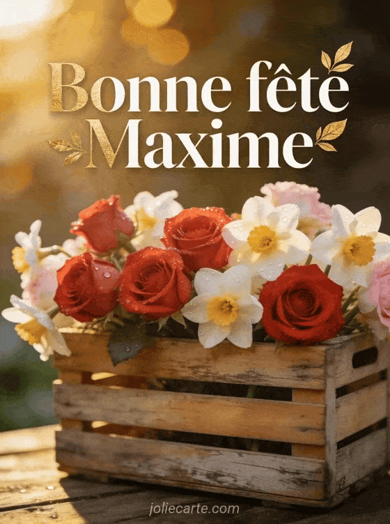 Bonne fête Maxime - Bonne fete saint maxime