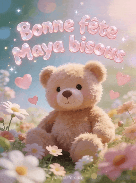 Bonne fête Maya - Maya bonne fete mon coeur