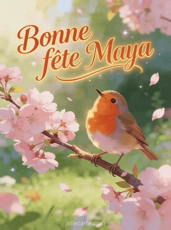 Bonne fête Maya - Maya image bonne fete gratuite