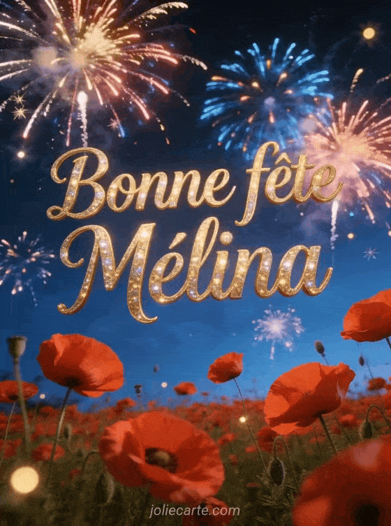 Bonne fête Melina - Melina bonne fete image