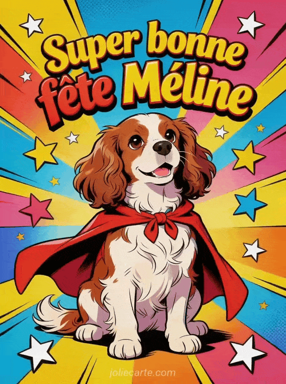 Bonne fête Meline - Bonne fete meline drole