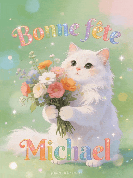 Bonne fête Michael - Michael gif bonne fete