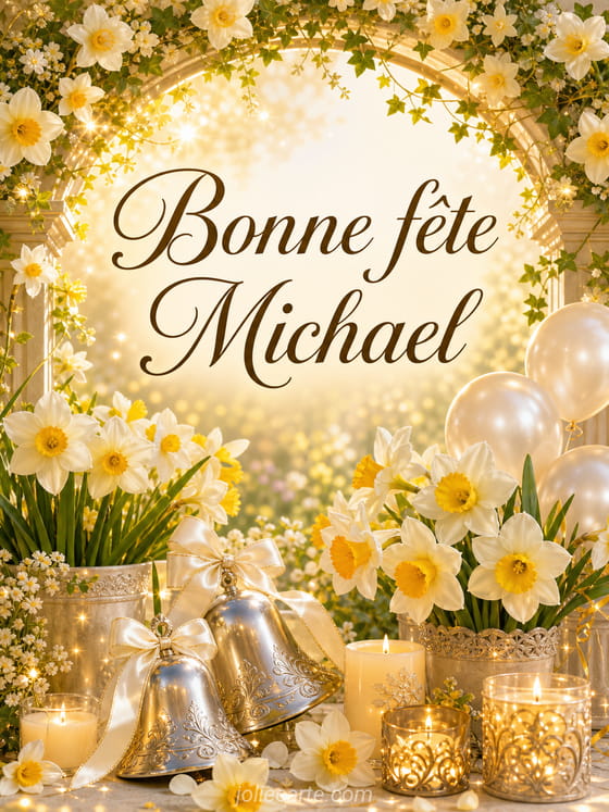 Carte bonne fĂȘte Michael