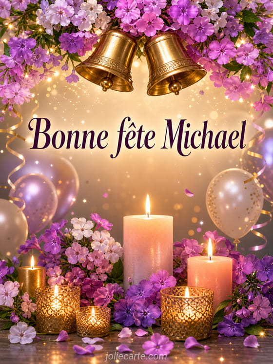 Carte bonne fĂȘte Michael