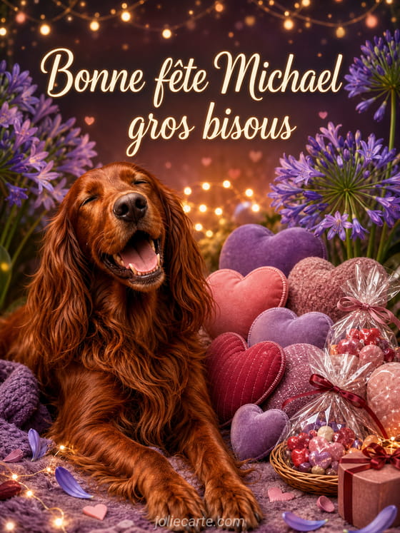 Carte bonne fĂȘte Michael
