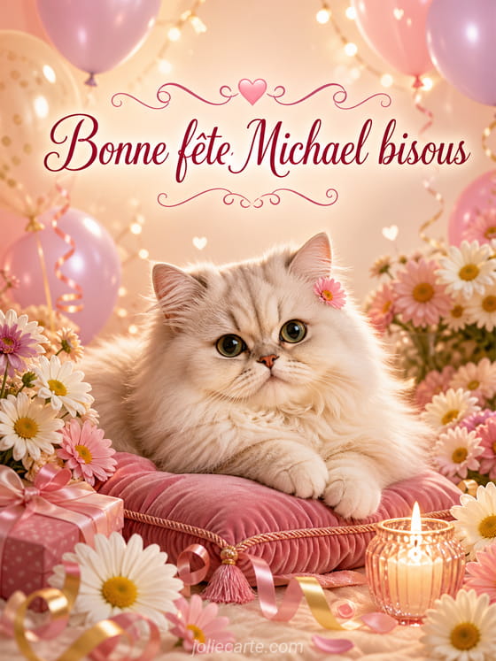 Carte bonne fĂȘte Michael