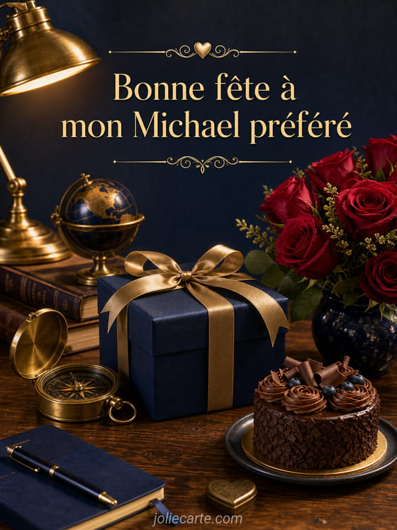 Carte bonne fĂȘte Michael