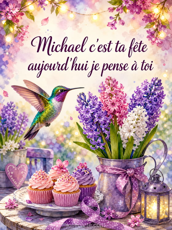 Carte bonne fĂȘte Michael