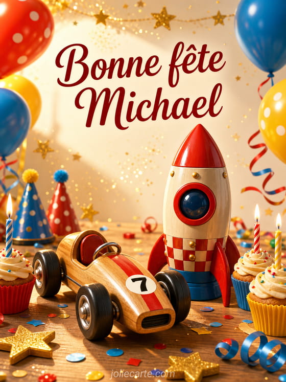 Carte bonne fĂȘte Michael