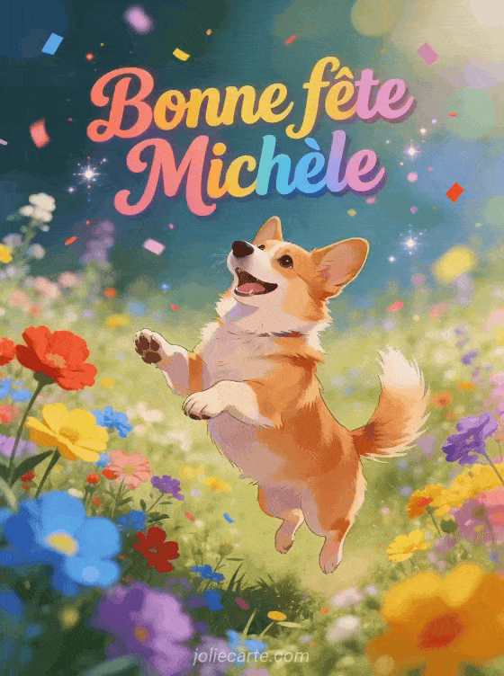 Bonne fête Michele - Michele gif bonne fete gratuit