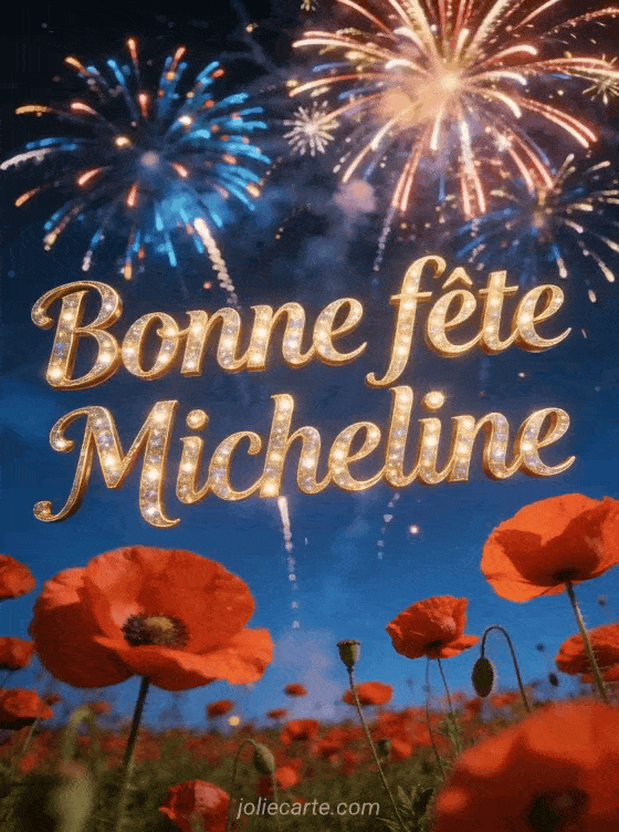 Bonne fête Micheline - Micheline bonne fete image