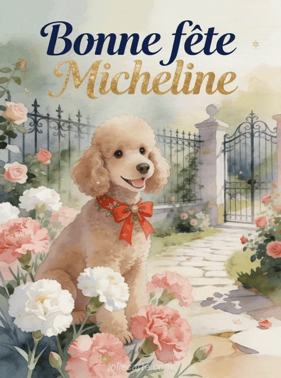 Bonne fête Micheline - Fetes micheline