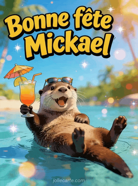 Bonne fête Mickael - Mickael image bonne fete